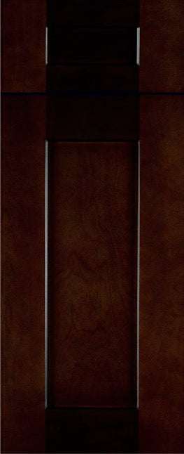 Glass Wall Cabinet - 42”H - 1 Door