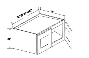 Refrigerator Wall Cabinet - 24”H