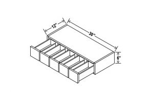 Spice Rack Wall Drawer