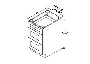 Vanity Drawer Base Cabinet