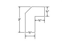 Angle Light Rail Moulding