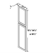 Tall Decorative Door Panel