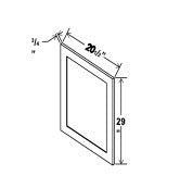 Vanity Base Decorative Door Panel